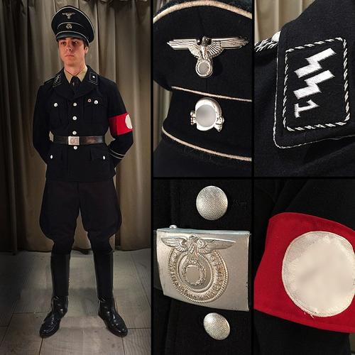 英国高水准复制:二战德国党卫军的9套军服