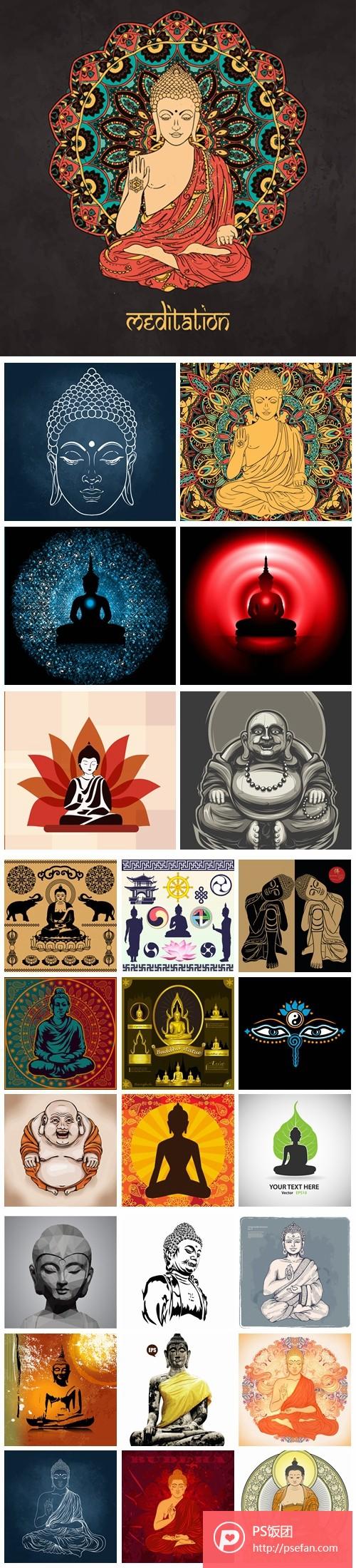 25个现代个性涂鸦设计矢量 eps格式