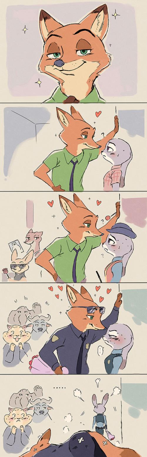 【侵删】#zootopia#nike#judy#疯狂动物城#插画#手绘#同人#二次元