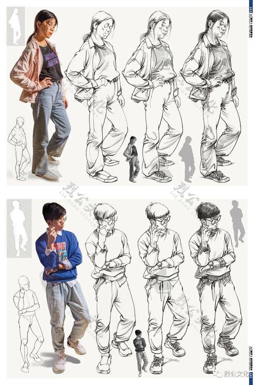 《入门教学3-速写临摹范本》立足速写本质十年前线教学经验总结,统一