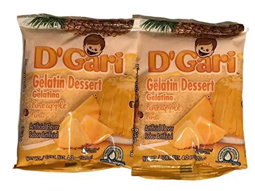 d gari pack of 2 pineapple gelatin 4.2oz, prepare