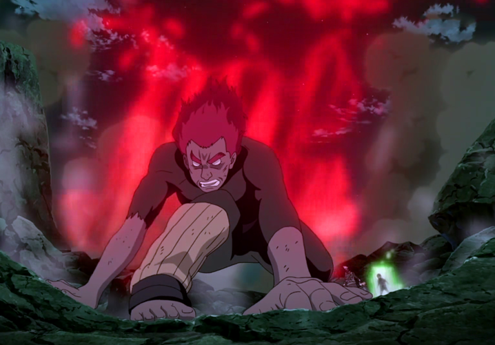 旗木朔茂并没有看走眼,迈特凯虽然连忍者学校都没有考上,但是他相信