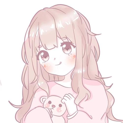 收藏的可爱卡通动漫手绘头像合集1