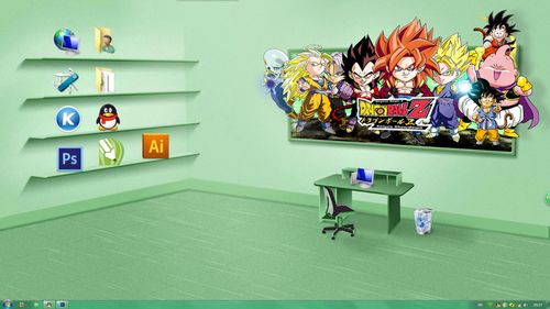 3d超酷超级赛亚人桌面壁纸