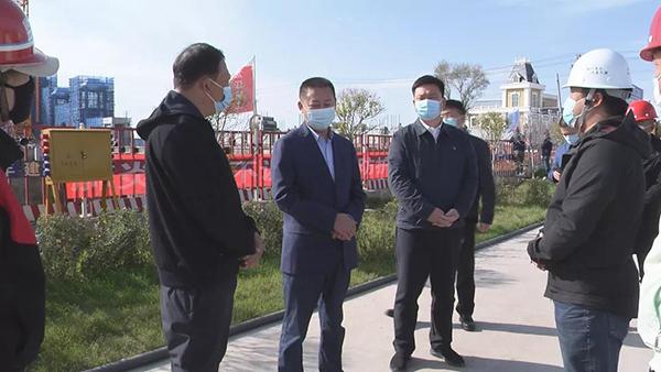 关海涛吴迪检查安全生产疫情防控工作_兰西县人民政府