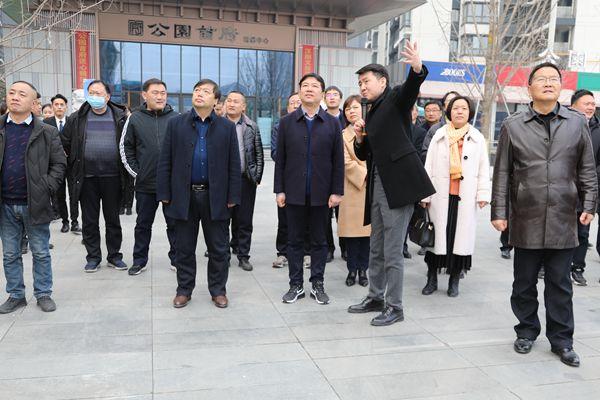 镇坪县组团到安康高新区,汉阴县考察学习县城北门户区