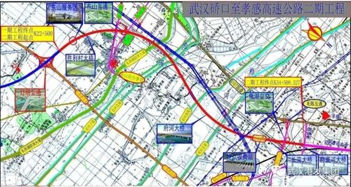 武大高速效果图 硚孝高速二期 该工程是硚孝高速公路的重要组成部分