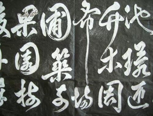 祝枝山《乐志论》拓片