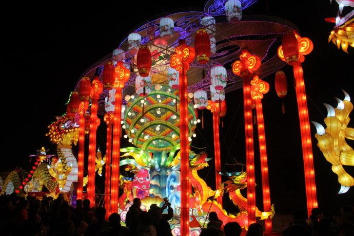 西安城墙新春灯会