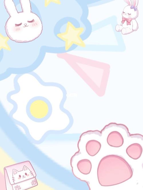 推荐可爱背景图_壁纸_素材_壁纸