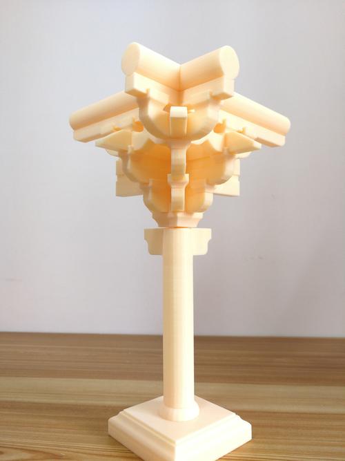 古建筑斗拱模型唐式南禅寺转角角斗教具积木拆解其他模型玩具