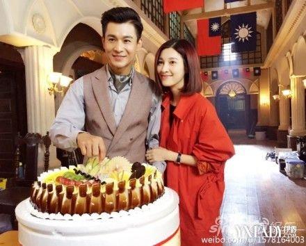 乔振宇和老婆王倩一