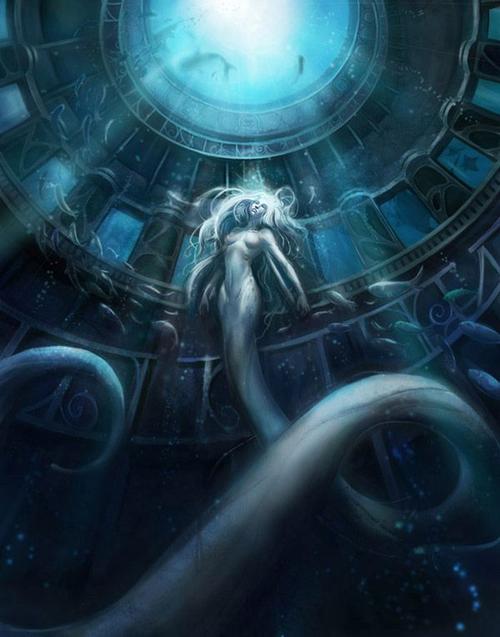 58张奇幻艺术插画欣赏(二) #采集大赛