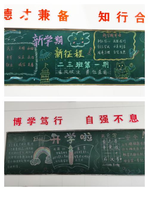 走进新学期,你我共成长—记新学期澛港小学黑板报评比