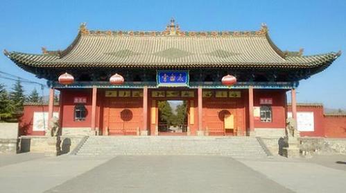 道教永乐宫简笔画