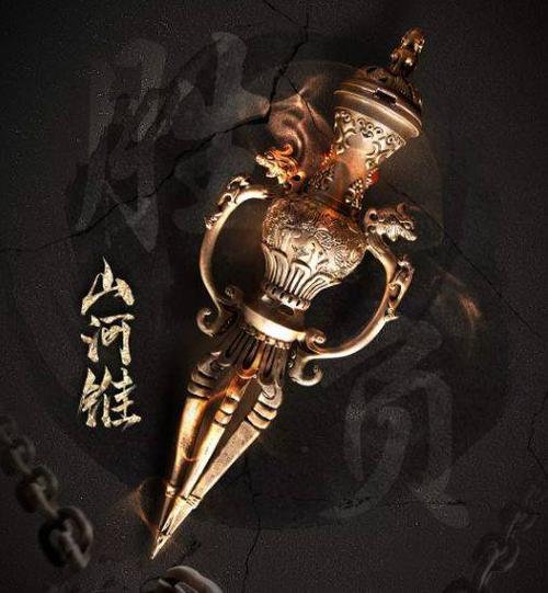 功德笔有点像判官手中使用的笔,它分两种颜色,红色是善行,黑色是恶行.