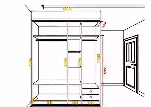卧室吊柜高度多高,多深?