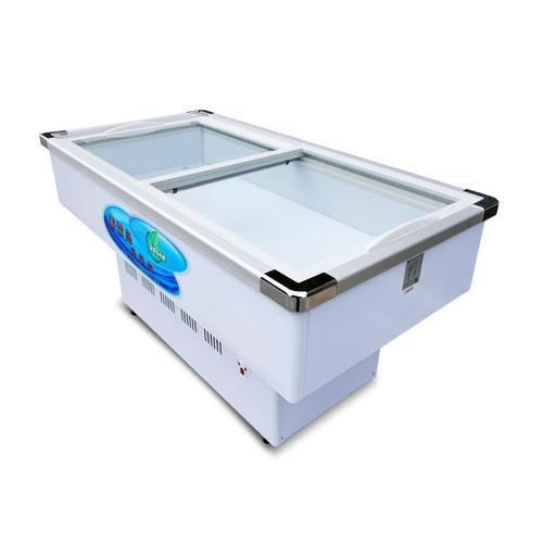 富雪岛tcd16016米海鲜柜蔬菜水果保鲜柜商用卧式冷藏柜水果捞麻辣烫