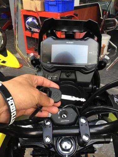 豪爵铃木dl250abs/gsx250r原车钥匙防水方案