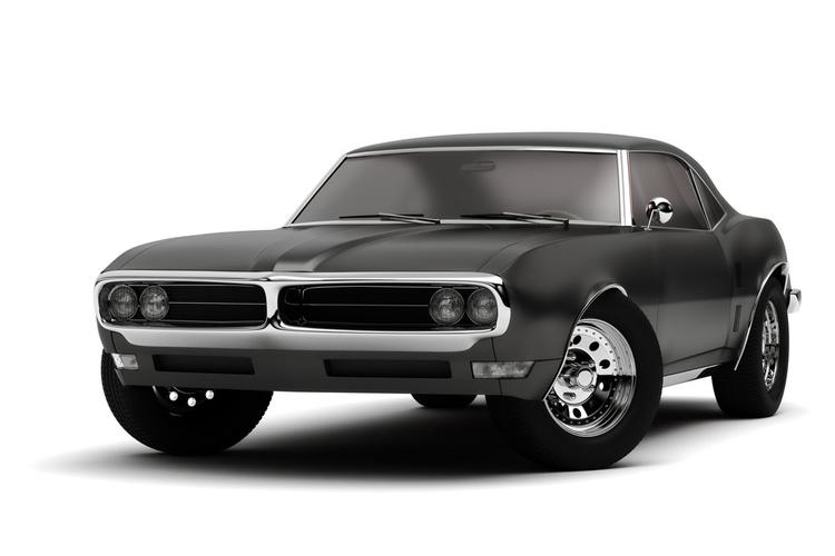 一辆黑色的轿车图片[高清图片,jpg格式]