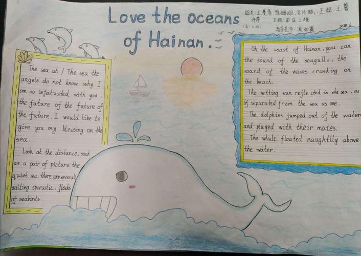 学业水平之英语手抄报