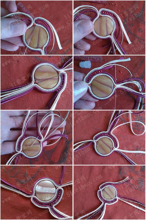 手工制作发卡教程,diy饰带头花发夹