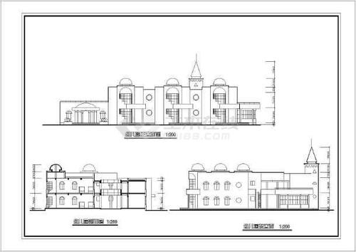 大型幼儿园全套完整建筑设计施工图纸
