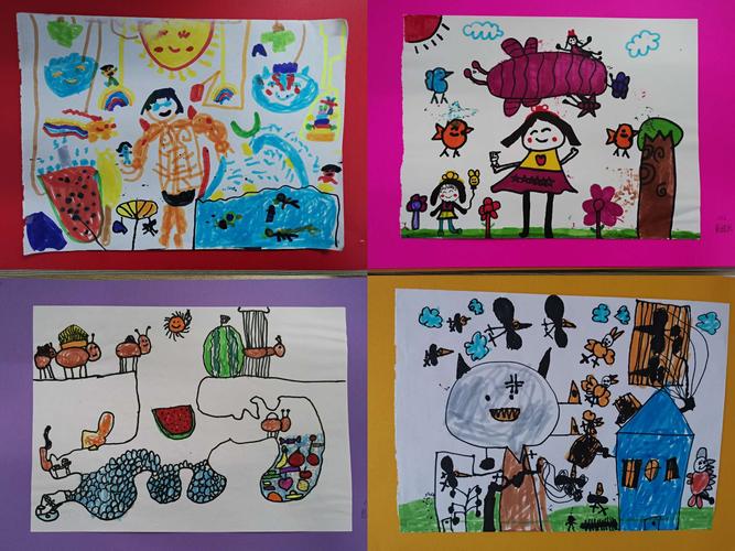 恩施市虎民路小学一年级美术课期中汇报