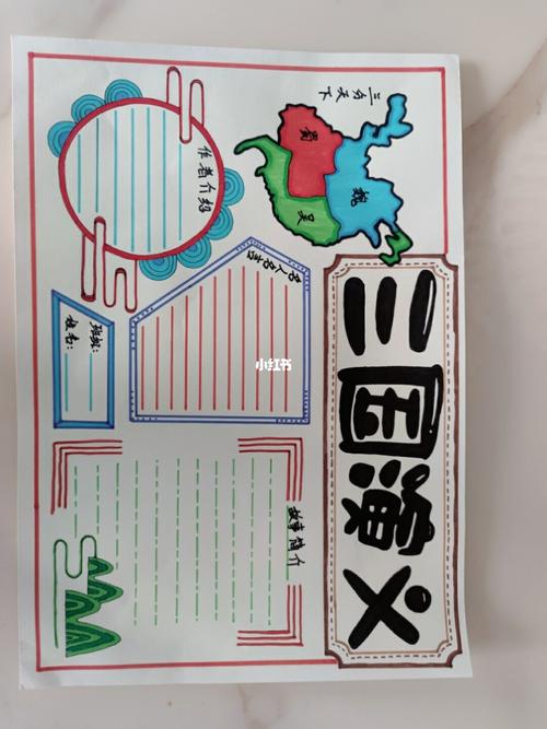 四大名著手抄报_小朋友_画画_手抄报_文化_阅读