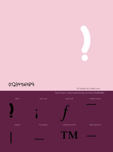 ans dislekt regular 1图片样张