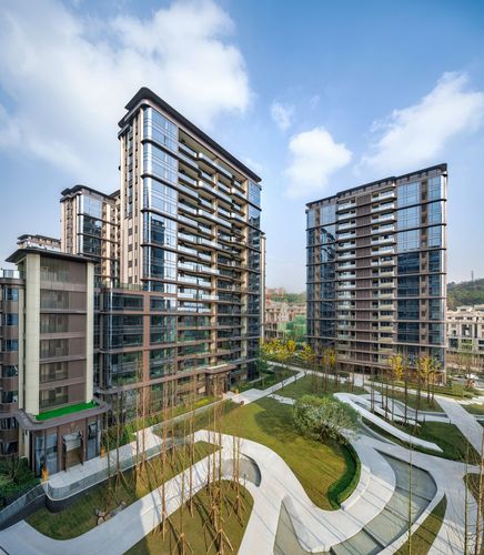 山城之上森林之间重庆龙湖舜山府l成执设计