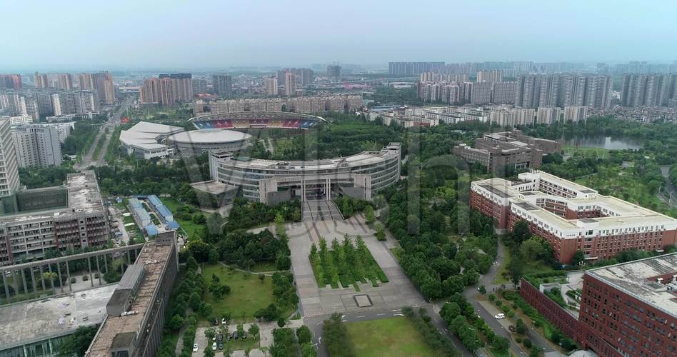 西南交大犀浦校区航拍