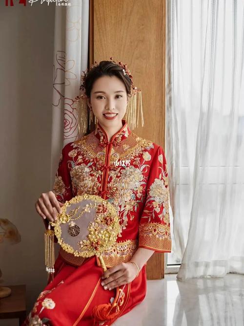 中式新娘造型_中式婚礼_新娘_新娘造型_婚礼_白鲸映画