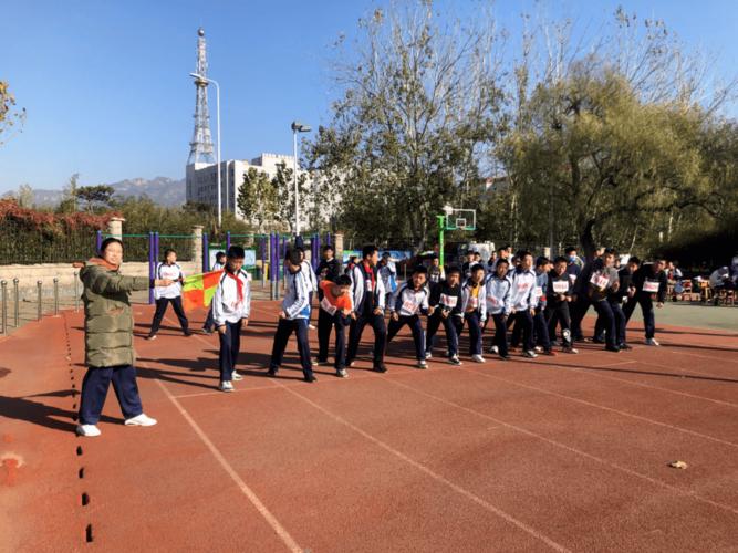 【体泰心安】岱岳实验中学冬季越野赛:增强学生体质,培养锻炼习惯