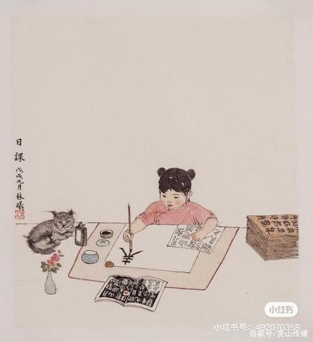 林曦这些文墨可爱的画,你最爱哪张呢?