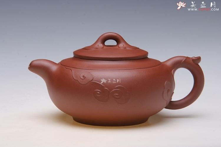 紫砂壶名家作品 云肩如意 钱群兰紫砂