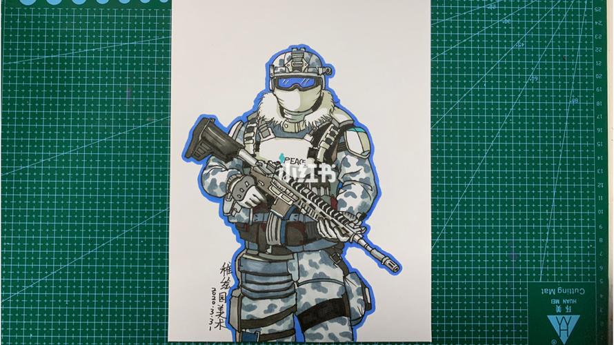 儿童画:吃鸡人物皮肤绘画,你知道是谁吗_绘画_儿童画