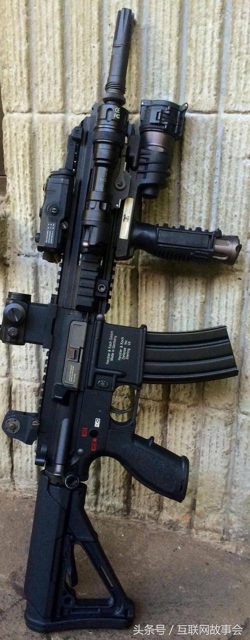 枪火26,德国hk公司hk416突击步枪,很多特种兵自费购买