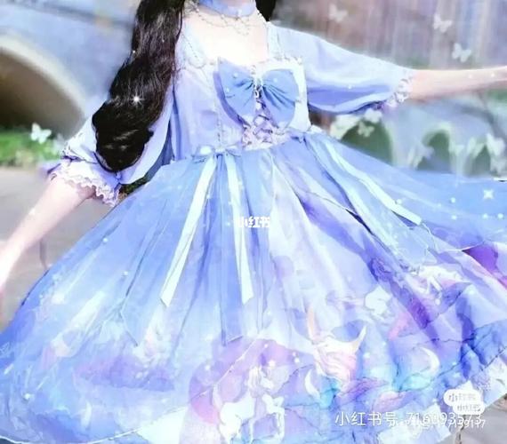 原创丨蓝色97系版的洛丽塔头像_lolita_头像_素材