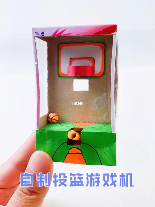 自制投篮游戏机_游戏机_投篮_手工制作_玩具_手工_兴趣爱好_手工