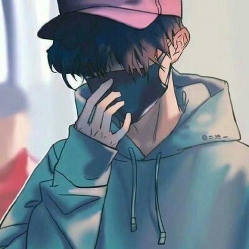 动漫男生头像#高清#紫色#蓝色#可爱#简约#帅气#撩妹#忧郁#神秘