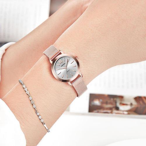 防水夜光日历女表时尚潮流女士手表女机械表学生简约气质同款同款视频