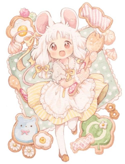 【推荐手绘】美食拟人,软萌小可爱