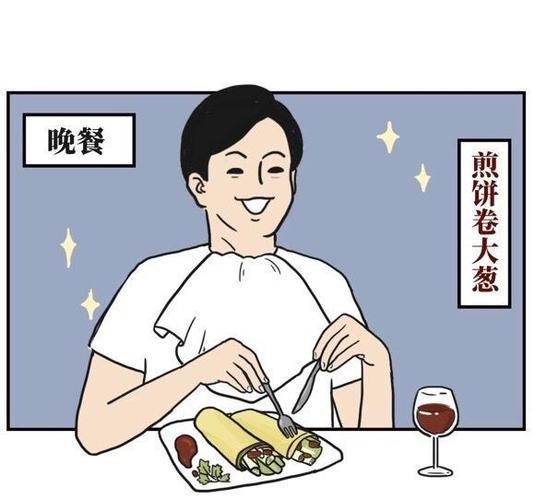 晚餐还是煎饼卷大葱.
