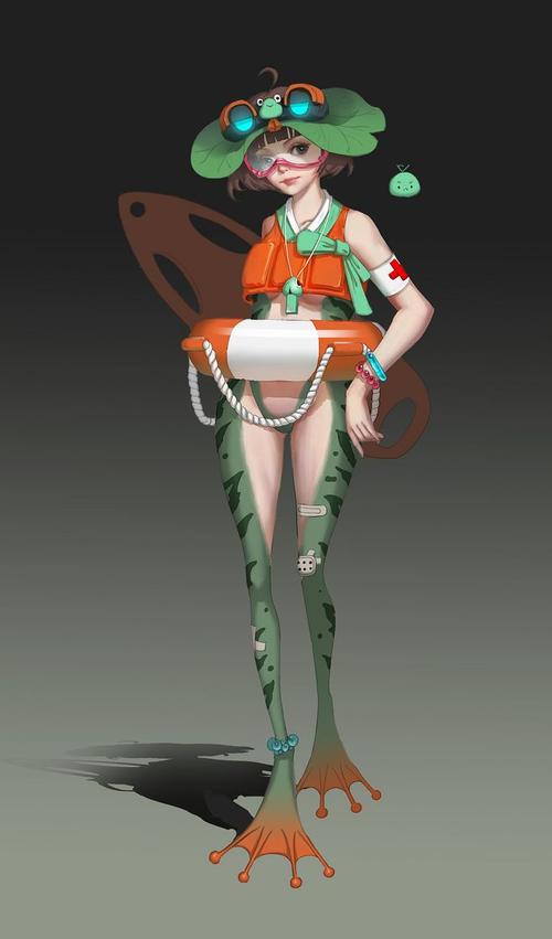 青蛙救生员——性别:女,年龄:18,国籍:韩国.