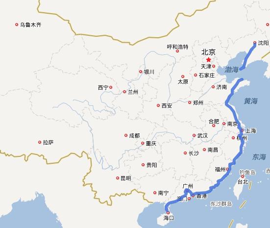 展开全部 沈海高速是指沈阳至海口的国家高速公路,简称"沈海高速"