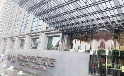杭州瑞立江河汇酒店游泳池-"环境很安静,就想找个安静