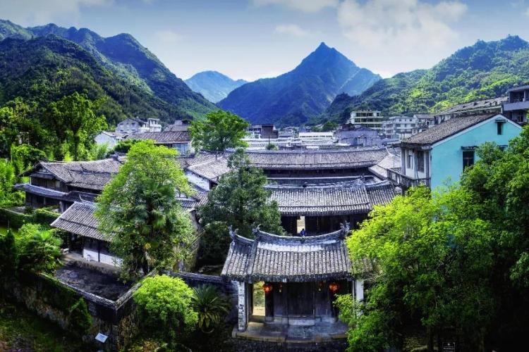 平阳顺溪古镇,赏雨中诗情画意