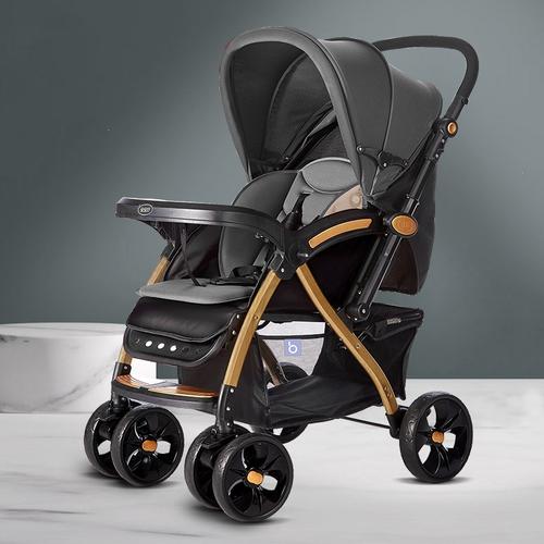 宝宝好c8婴儿推车可坐可躺手推车双向推行婴儿车可折叠宝宝推车视频