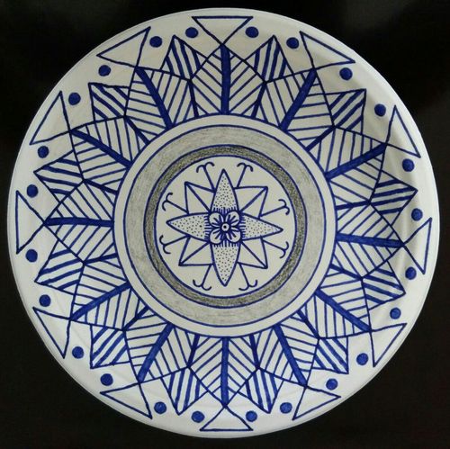 美丽的纸盘装饰画艺术品·引领小学美术教学新领域—— 临清市实验